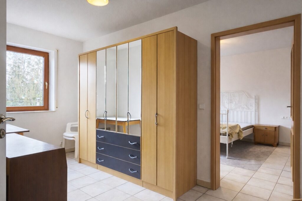 Ankleide-Arbeitszimmer-Schlafzimmer