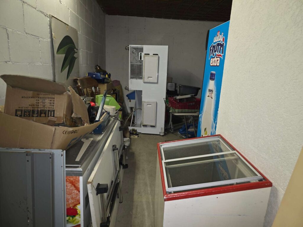 Blick in den Abstellraum